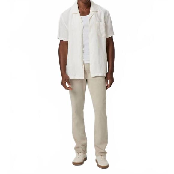 NEW PAIGE transcend federal slim straight jean in vintage william grey